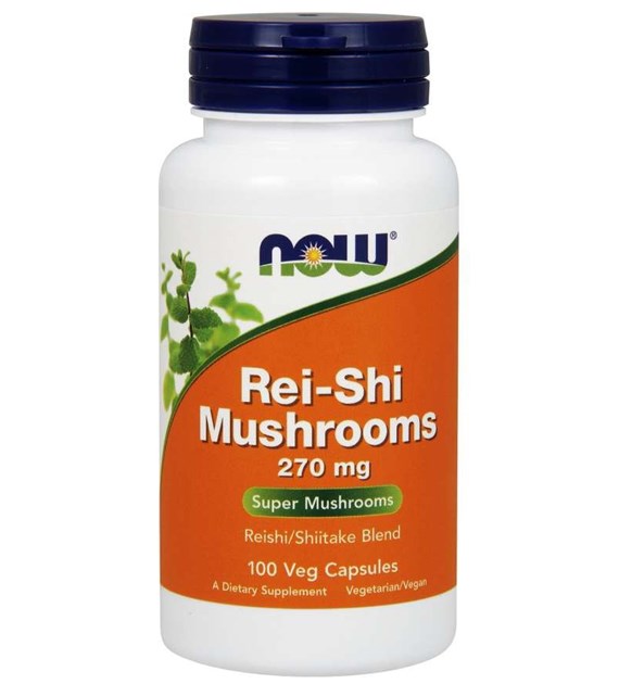 NOW FOODS Rei-Shi Mushrooms, 270 mg (100 vcaps)