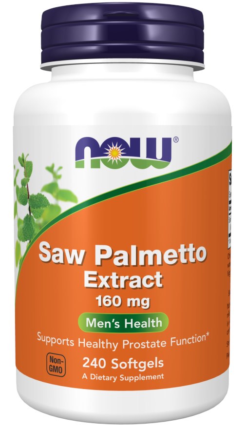 NOW FOODS Saw Palmetto Extract - Palma Sabalowa Ekstrakt 160 mg (240 kaps.)