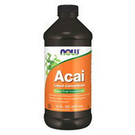 NOW FOODS Acai Liquid Concentrate - Acai Płynny Koncentrat (473 ml)