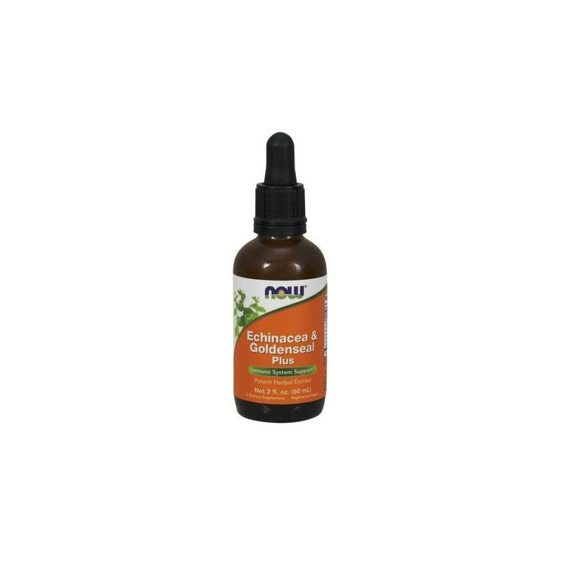 NOW FOODS Echinacea & Goldenseal Extract (59 ml / 2 fl. oz.)