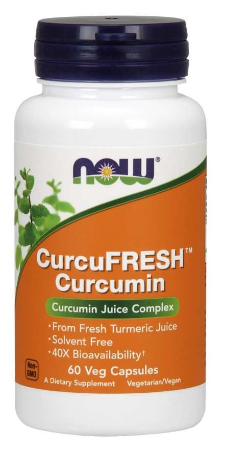 NOW FOODS CurcuFRESH Curcumin (60 kaps.)