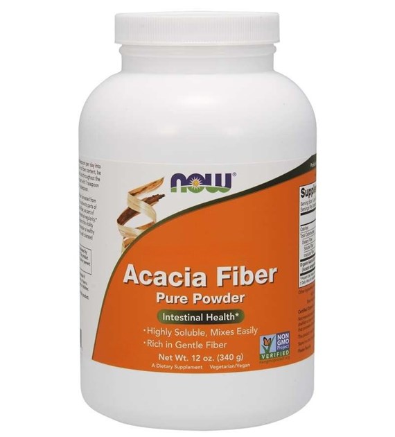NOW FOODS Acacia Fiber Powder Organic (340 g / 12 oz. / 12 oz.)
