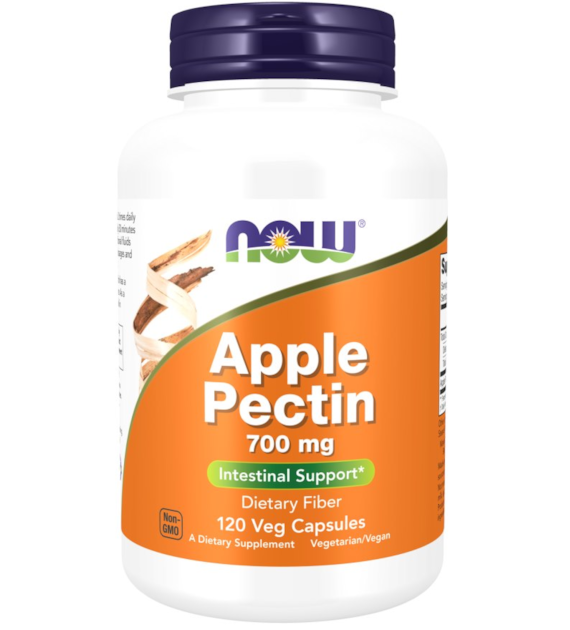 NOW FOODS Apple pectin 700 mg (120 caps.)
