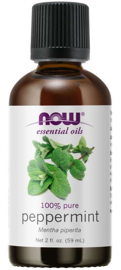 NOW FOODS 100% Olejek z Mięty pieprzowej - Peppermint - Mięta pieprzowa (59 ml)