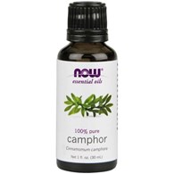 NOW FOODS Camphor Oil (30 ml / 1 fl. oz.)