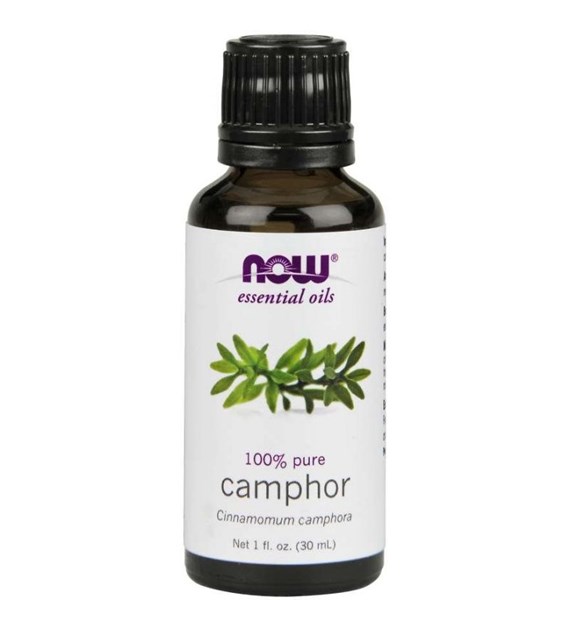 NOW FOODS Camphor Oil (30 ml / 1 fl. oz.)