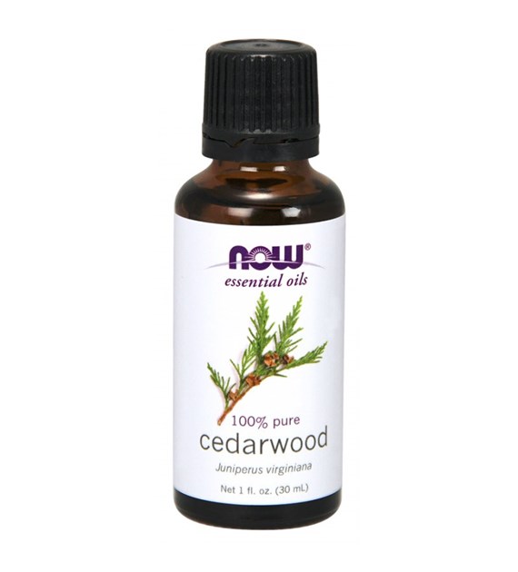 NOW FOODS Cedarwood Oil (30 ml / 1 fl. oz.)