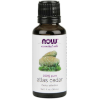 NOW FOODS Atlas Cedar Oil Pure (30 ml / 1 fl. oz.)