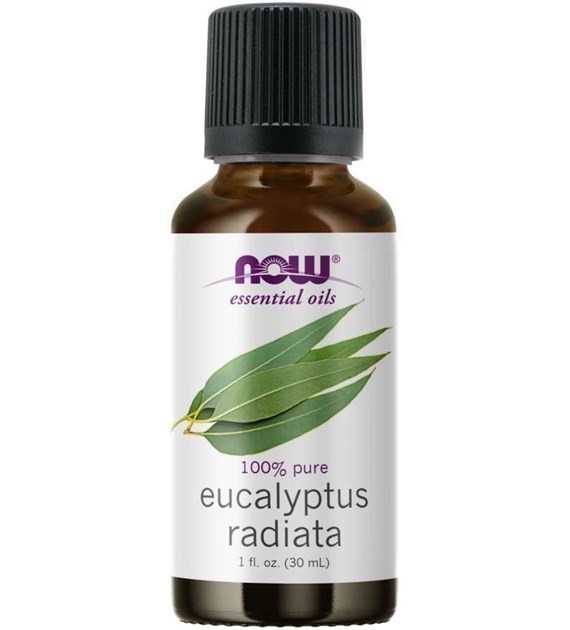 NOW FOODS 100% Olejek Eukaliptusowy - Eukaliptus Australijski - Eucalyptus radiata (30 ml)