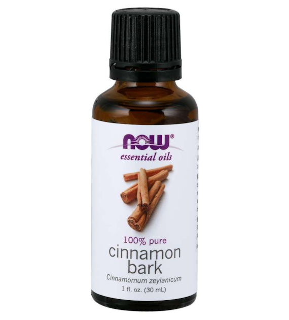 NOW FOODS 100% Olejek z Kory Cynamonu Cinnamon Bark - Cynamon (30 ml)