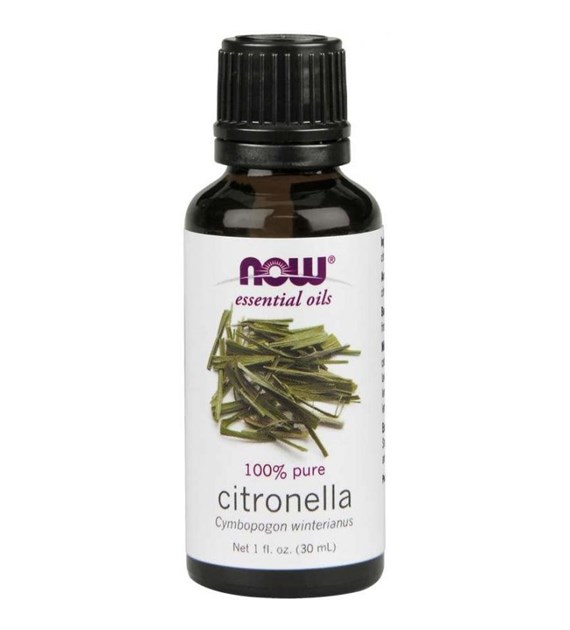 NOW FOODS 100% Olejek z Citronelli - Cytronelowy (30 ml)