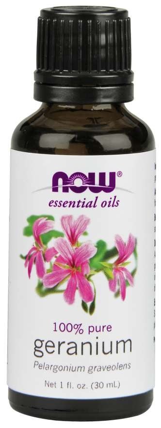 NOW FOODS 100% Olejek Geraniowy (Geranium) (30 ml)