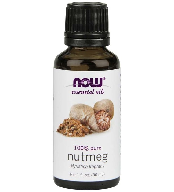 NOW FOODS Nutmeg Oil Pure (30 ml / 1 fl. oz.)