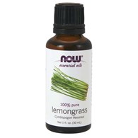 NOW FOODS Lemongrass Oil (30 ml / 1 fl. oz.)