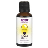 NOW FOODS Mental Focus Oil Blend (30 ml / 1 fl. oz.)
