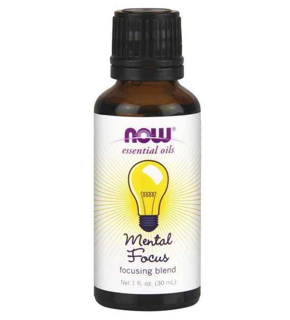 NOW FOODS Mental Focus Oil Blend (30 ml / 1 fl. oz.)