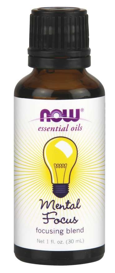 NOW FOODS Olejek Eteryczny Mental Focus Oil (30 ml)