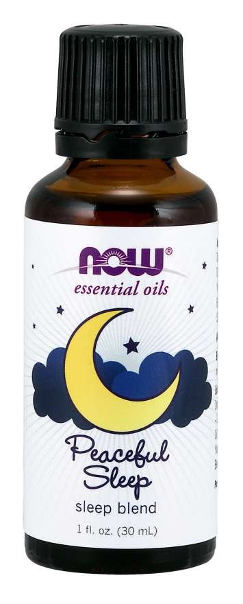 NOW FOODS 100% Olejek Peaceful Sleep Oil Blend (30 ml)