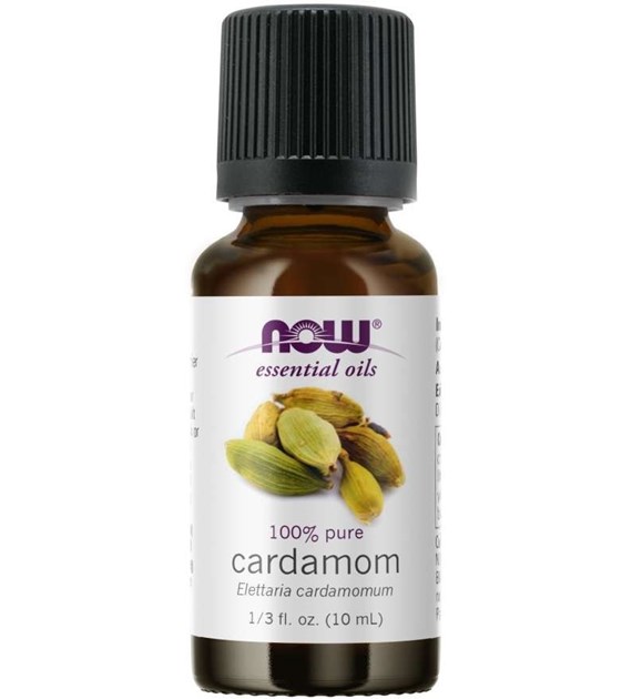 NOW FOODS 100% Cardamom Oil (10 ml / 0,34 fl. oz.)