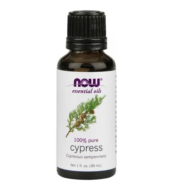NOW FOODS 100% Olejek Cyprysowy - Cyprys (30 ml)