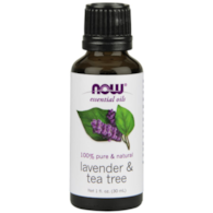 NOW FOODS 100% Olejek Lawendowy i Olejek z Drzewa Herbacianego (30 ml)