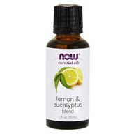 NOW FOODS Lemon & Eucalyptus Oil Blend (30 ml / 1 fl. oz.)