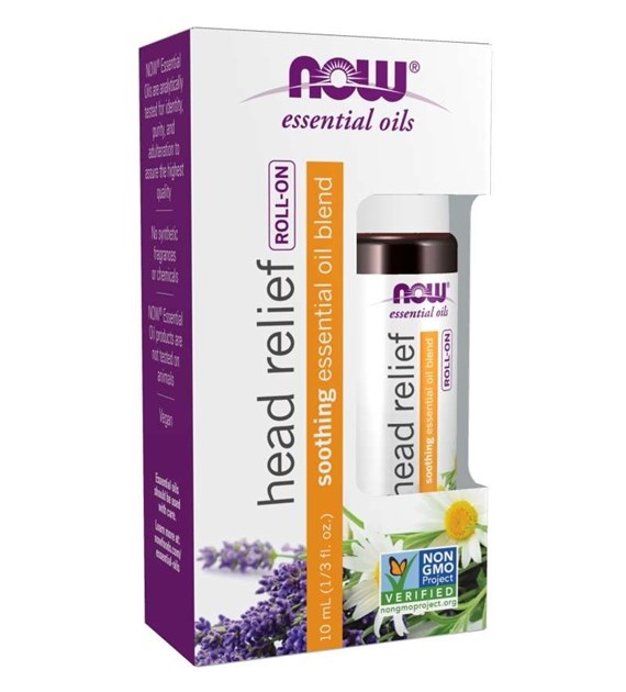 NOW FOODS Head Relief Blend Roll-On (10 ml / 0,34 fl. oz.)