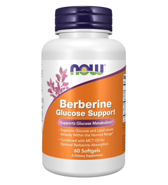 NOW FOODS Berberine Glucose Support (60 caps)