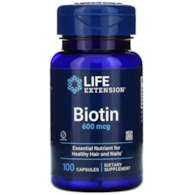LIFE EXTENSION Biotyna - Biotin (100 kaps.)