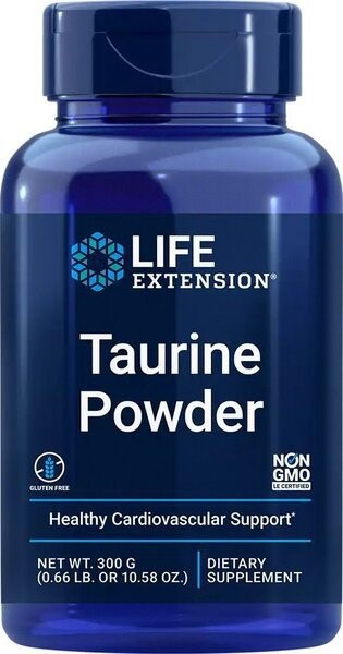 LIFE EXTENSION L-Taurine Powder (300 g / 10,582 oz.)