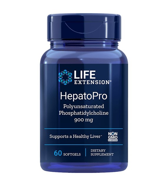 LIFE EXTENSION HepatoPro (Polyunsaturated Phosphatidylcholine), 900 mg (60 sgels)