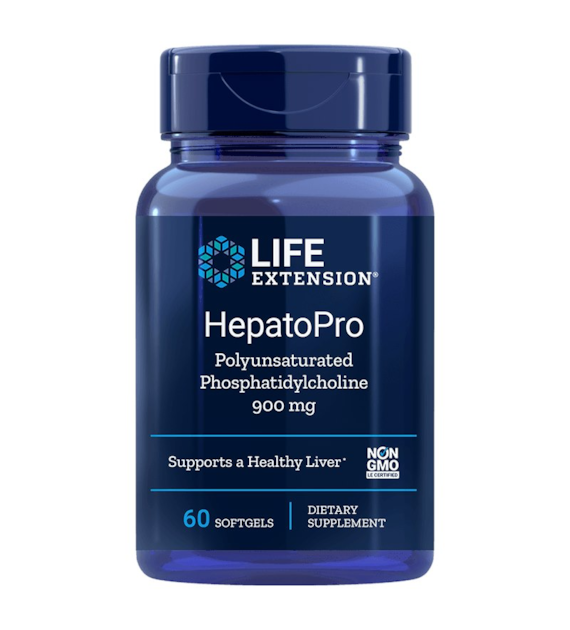 LIFE EXTENSION HepatoPro 900 mg (60 kaps.)