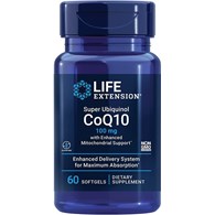 LIFE EXTENSION Super Ubiquinol CoQ10 100 mg with Enhanced Mitochondrial Support (60 kaps.)