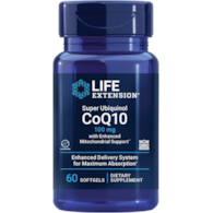 LIFE EXTENSION Super Ubiquinol CoQ10 100 mg with Enhanced Mitochondrial Support (60 kaps.)