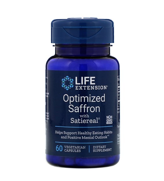 LIFE EXTENSION Optimized Saffron with Satiereal (60 vcaps)