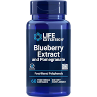 LIFE EXTENSION Blueberry Extract and Pomegranate (60 kaps.)