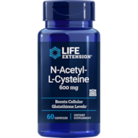 LIFE EXTENSION NAC - N-Acetylo-L-Cysteina (60 kaps.)