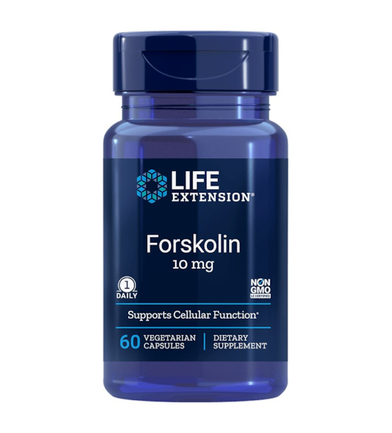 LIFE EXTENSION Forskolin, 10 mg (60 vcaps)