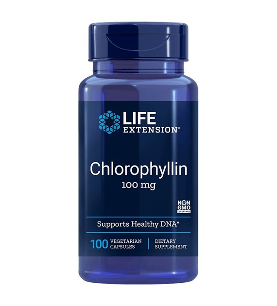 LIFE EXTENSION Chlorophyllin, 100 mg (100 vcaps)