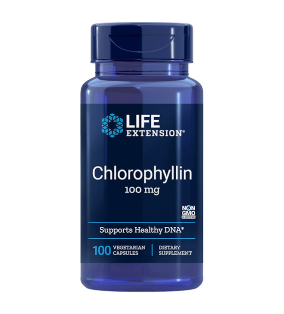 LIFE EXTENSION Chlorophyllin - Chlorofilina 100 mg (100 kaps.)