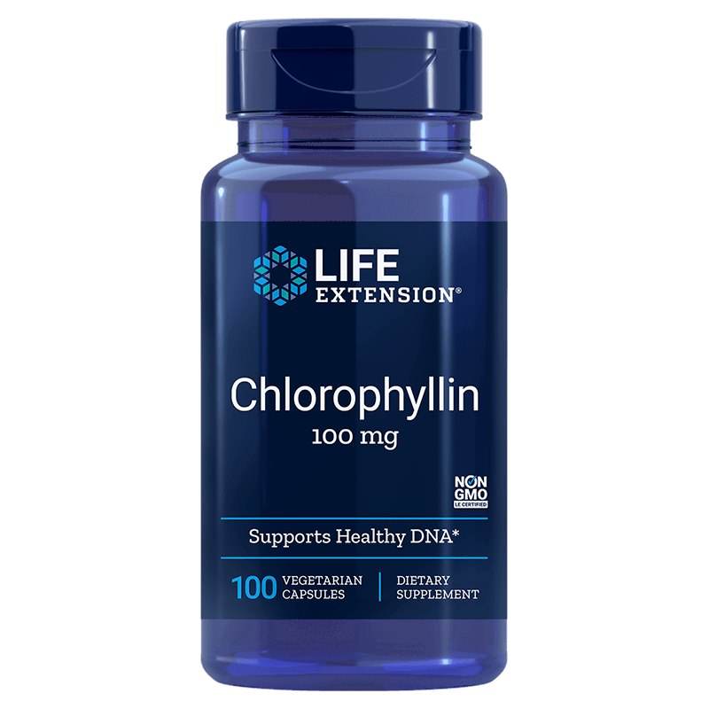 LIFE EXTENSION Chlorophyllin, 100 mg (100 vcaps)