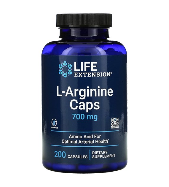 LIFE EXTENSION L-Arginine, 700 mg (200 caps)