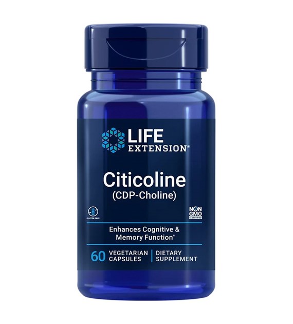 LIFE EXTENSION Cognizin CDP-Choline, 250 mg (60 vcaps)