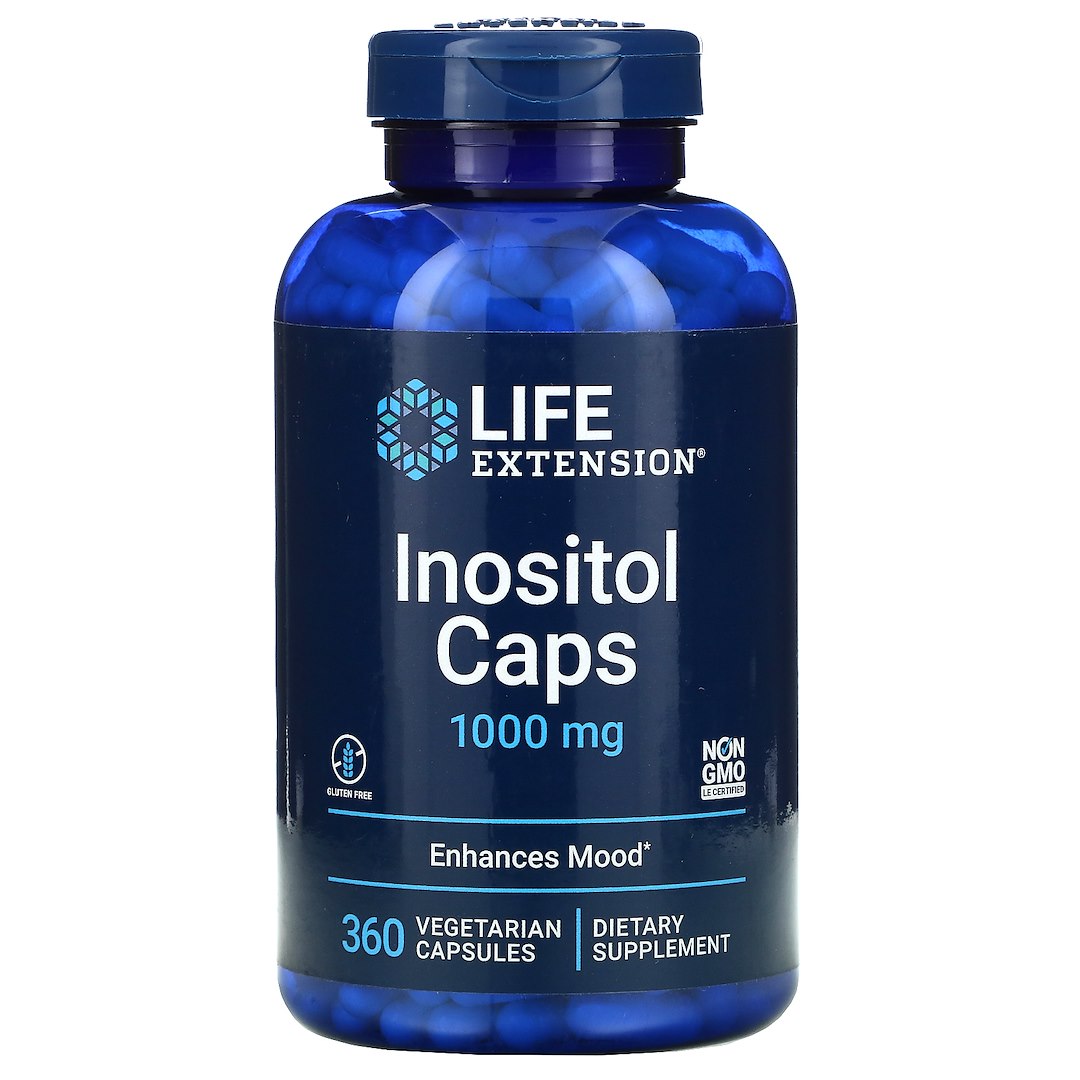 LIFE EXTENSION Inozytol 1000 mg (360 kaps.)