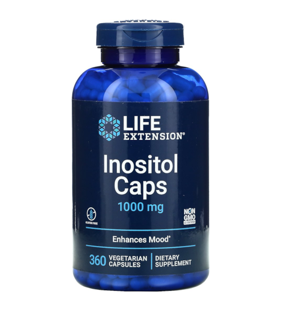 LIFE EXTENSION Inositol Caps, 1000 mg (360 vcaps)