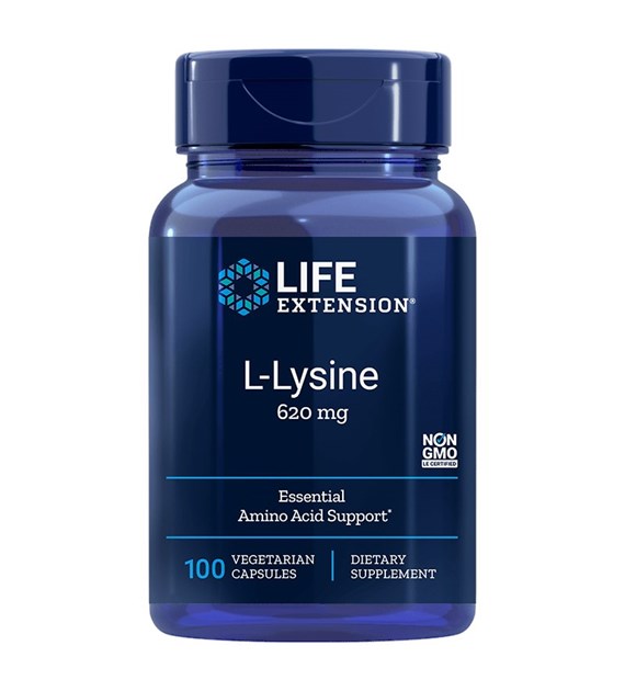 LIFE EXTENSION L-Lysine, 620 mg (100 vcaps)