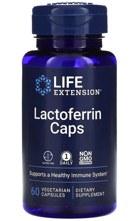 LIFE EXTENSION Lactoferrin Caps (60 caps)