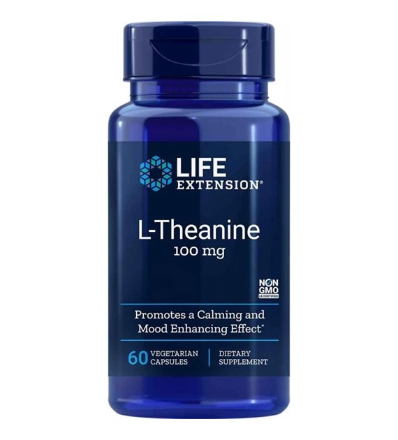 LIFE EXTENSION L-Theanine, 100 mg (60 vcaps)