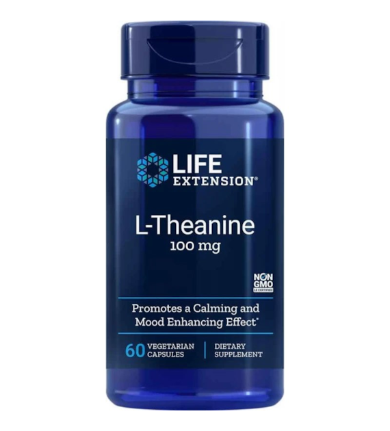 LIFE EXTENSION L-Theanine 100 mg (60 kaps.)