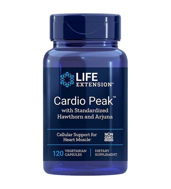 LIFE EXTENSION Cardio Peak with Standardized Hawthorn and Arjuna (120 vcaps)
